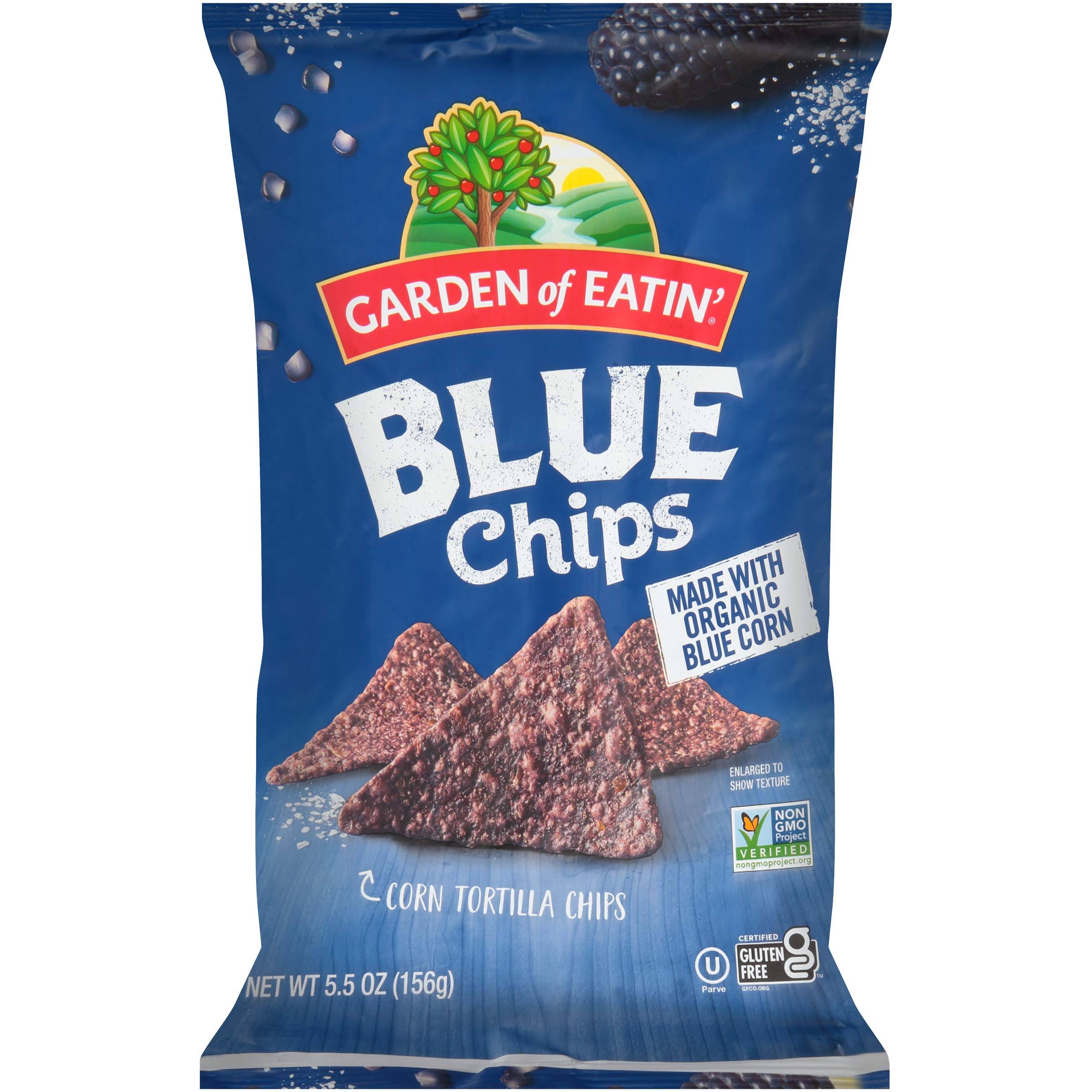 Garden Of Eatin' Corn Tortilla Chips, Blue - 5.5 oz