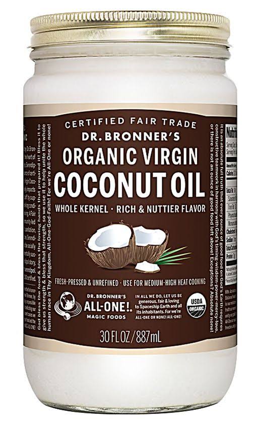 Dr. Bronner's Fair Trade Organic Whole Virgin Coconut Oil