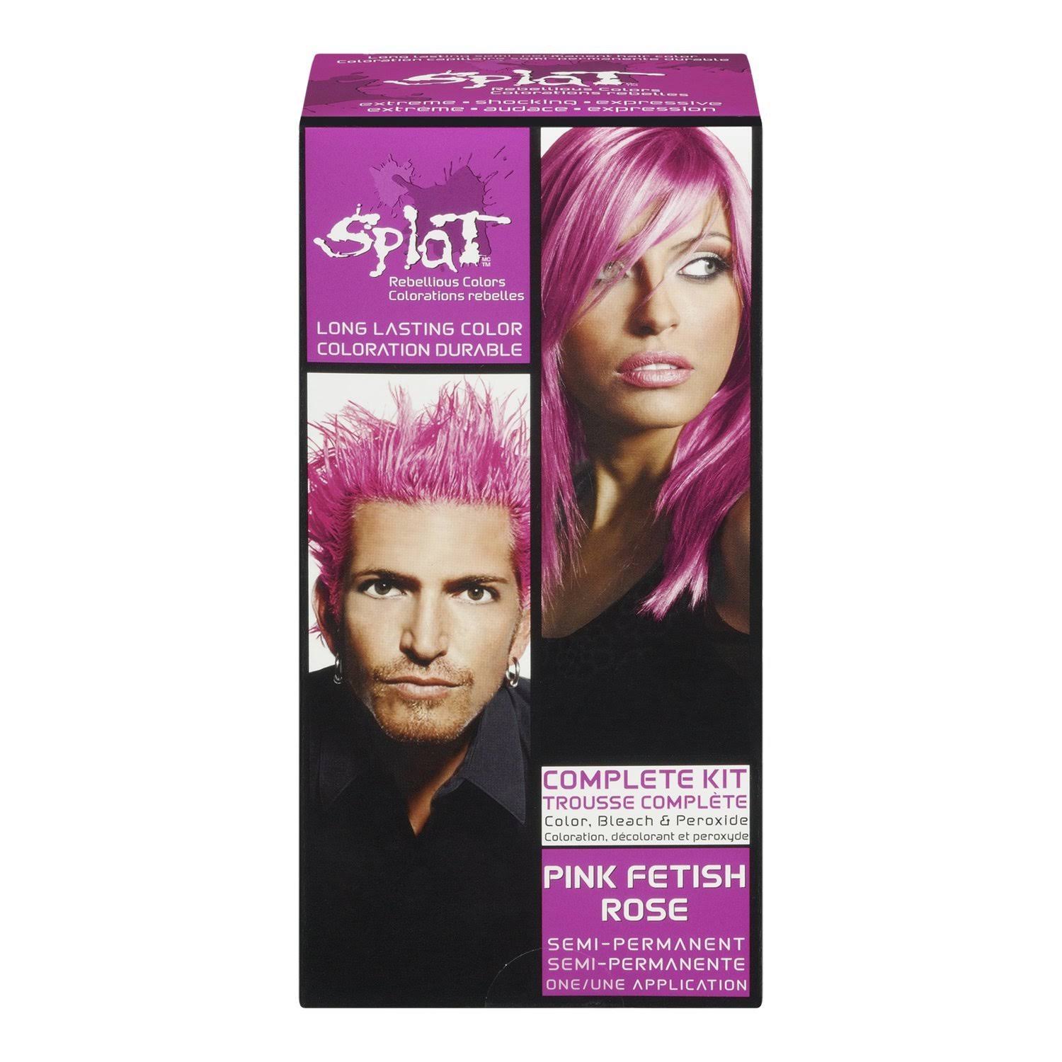 Splat Complete Hair Color Kit - Pink Fetish