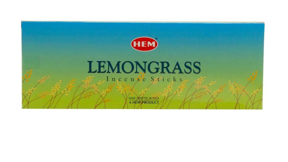 Hem lemongrass incense sticks (20 sticks x 6 tubes) 120 sticks