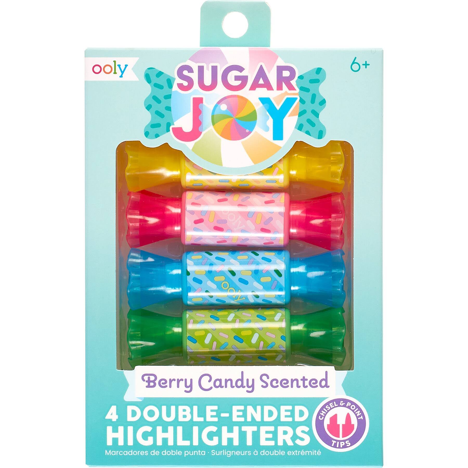 Ooly Sugar Joy Scented Double-ended Highlighter - Set of Four One-Size