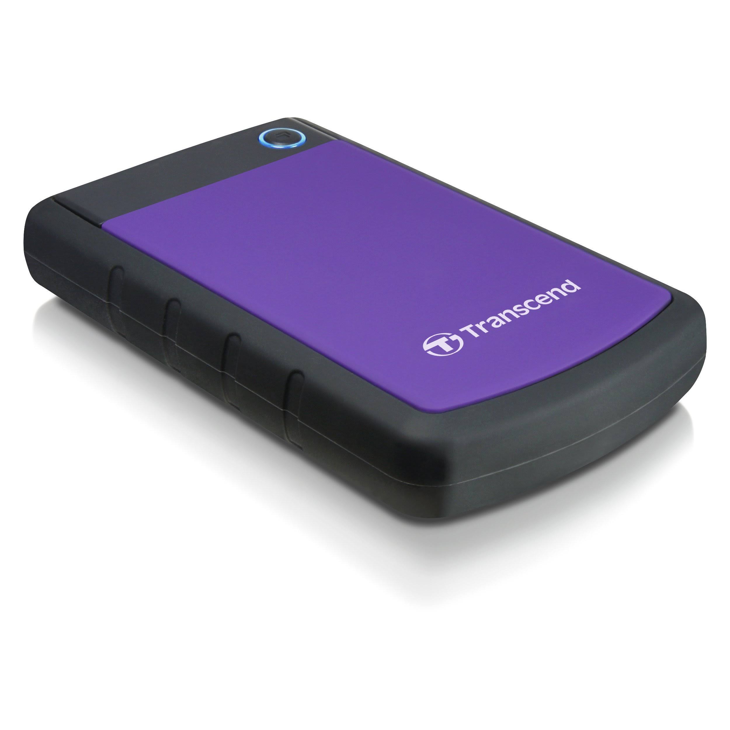 Transcend StoreJet 25H3 USB3.0 Portable Hard Drive - 1TB, 2.5"