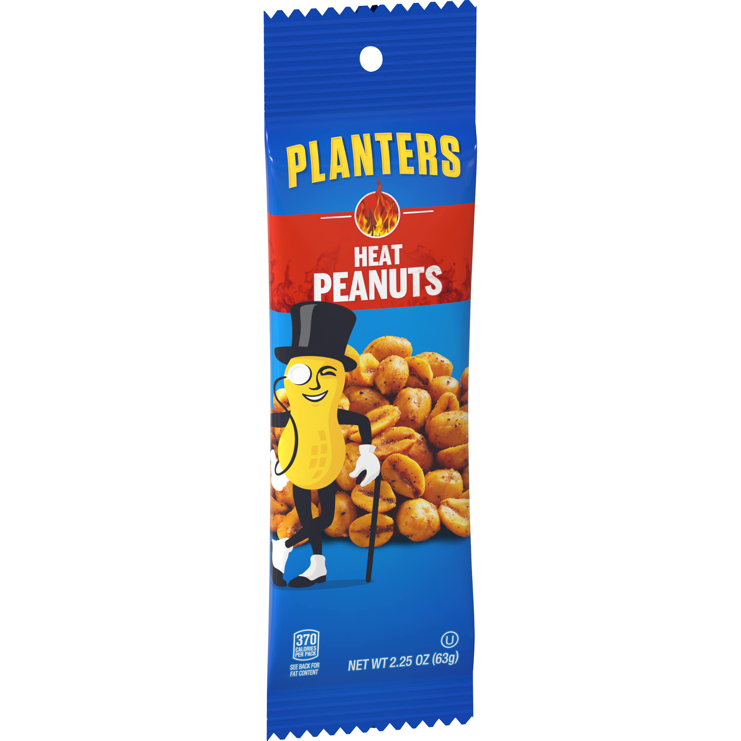 Planters Peanuts, Heat - 2.25 oz