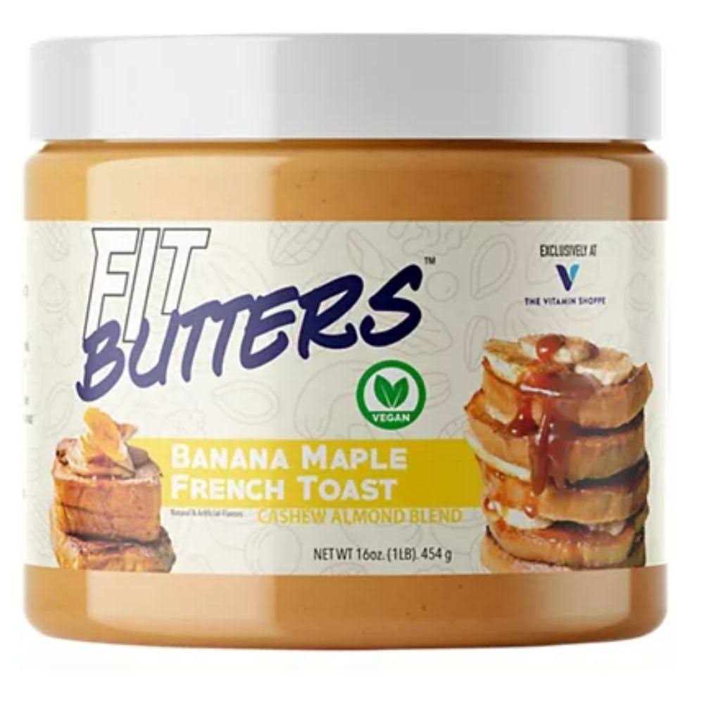 Fit Butters | 16oz - Banana Maple French Toast (Vegan) Cashew/Almond