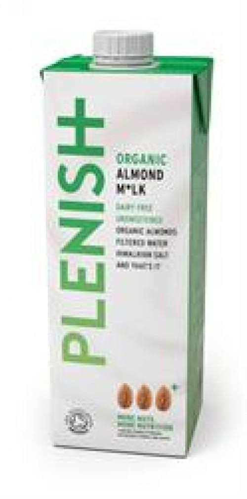 Plenish Organic Almond Dairy Free Milk - 1l