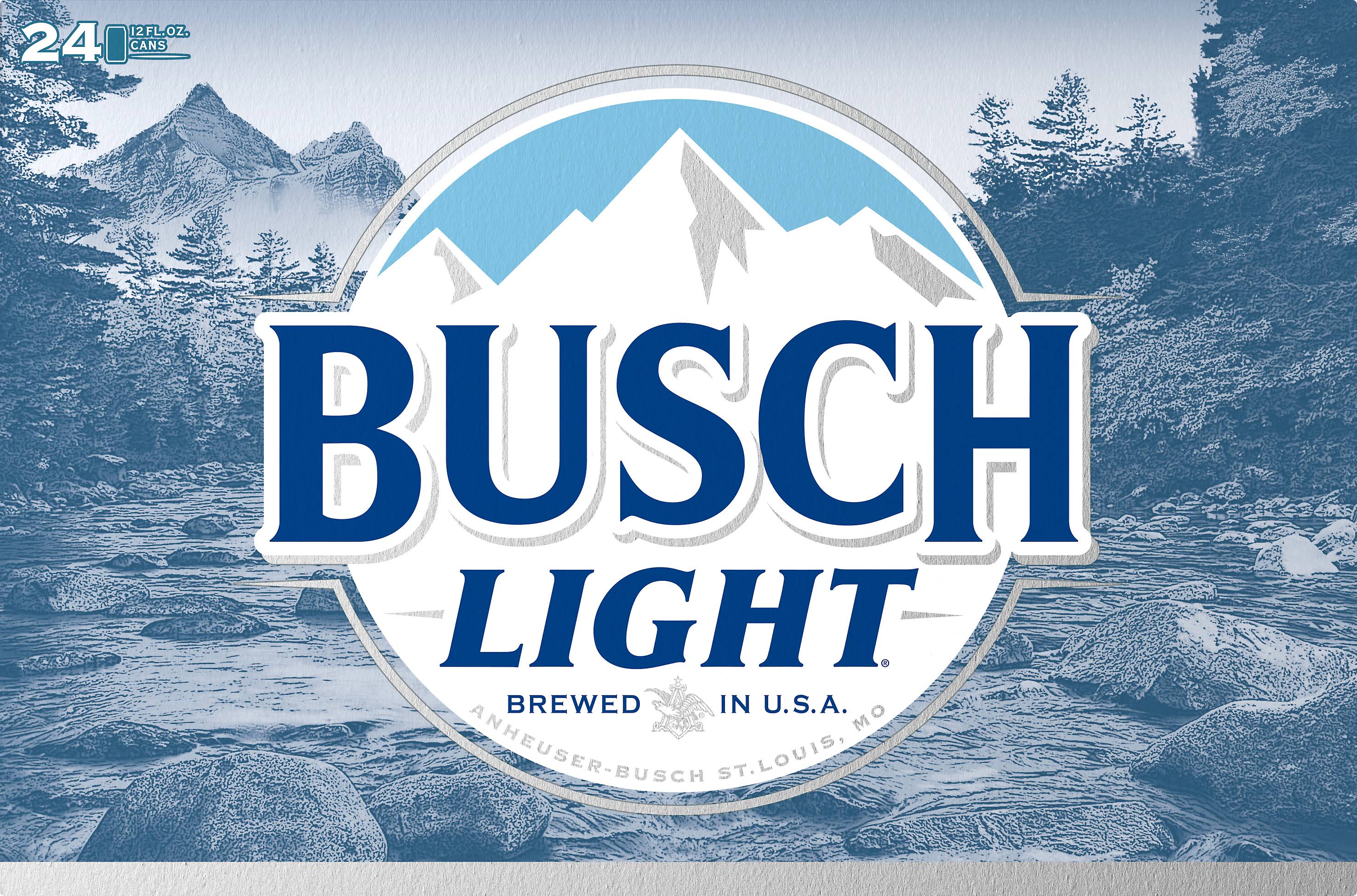 Busch Light Beer - 24 pk, 12 oz