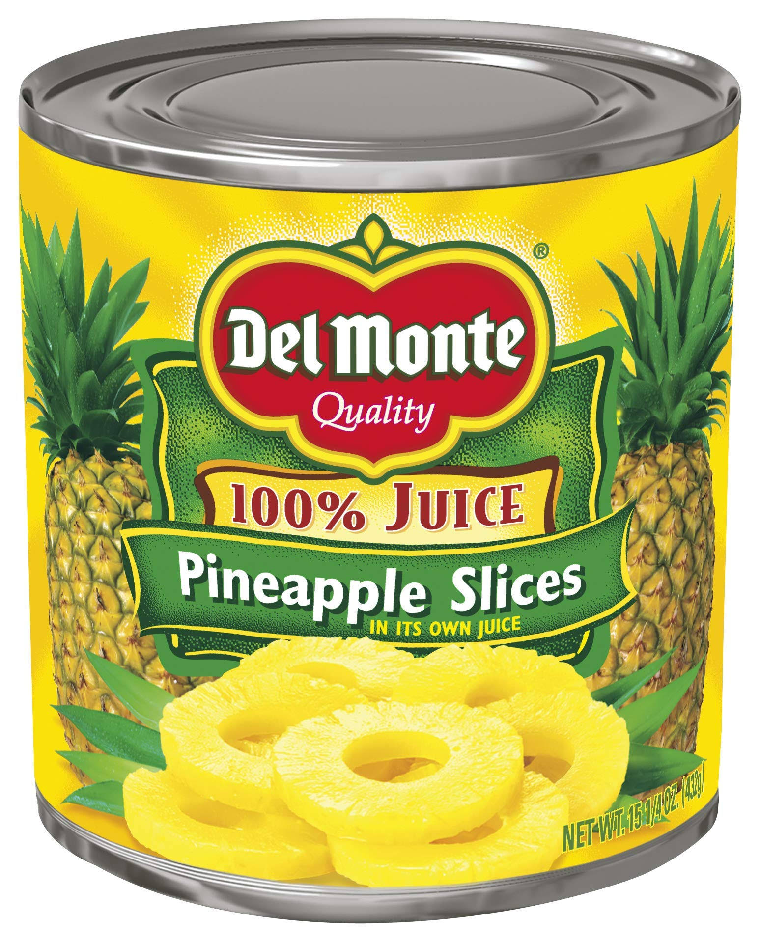 Del Monte Pineapple Slices - in Juice, 435g