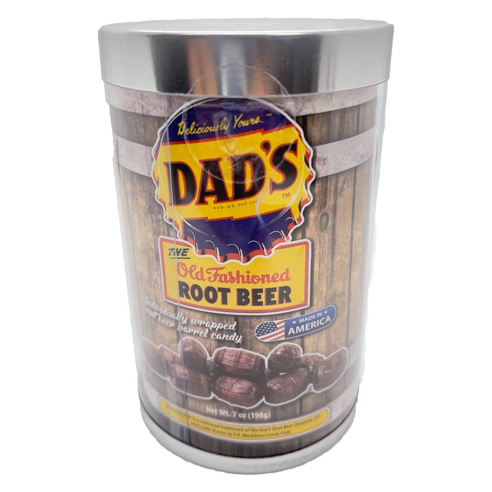 Dad's Root Beer Hard Candy Barrels - 7 oz.