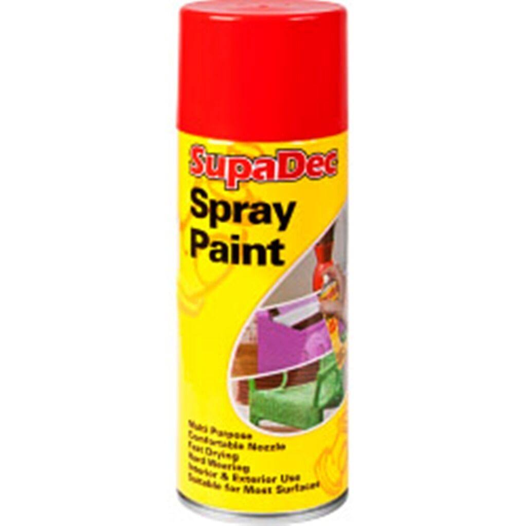 SupaDec Spray Paint - Orange, 400ml