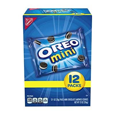 Oreo Mini Chocolate Sandwich Cookies - Snack Pack, 1 Ounce Pack Of 1