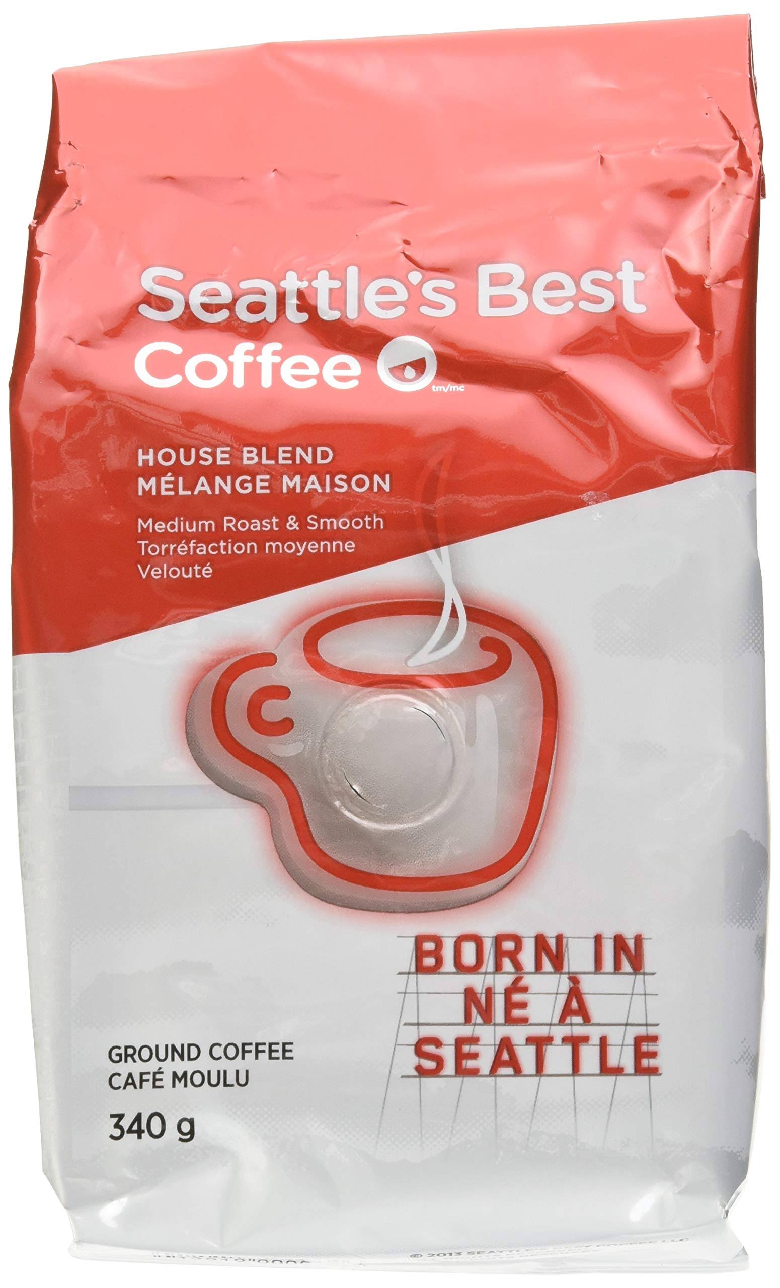 Seattle's Best Coffee House Blend Ground Coffee, 340g