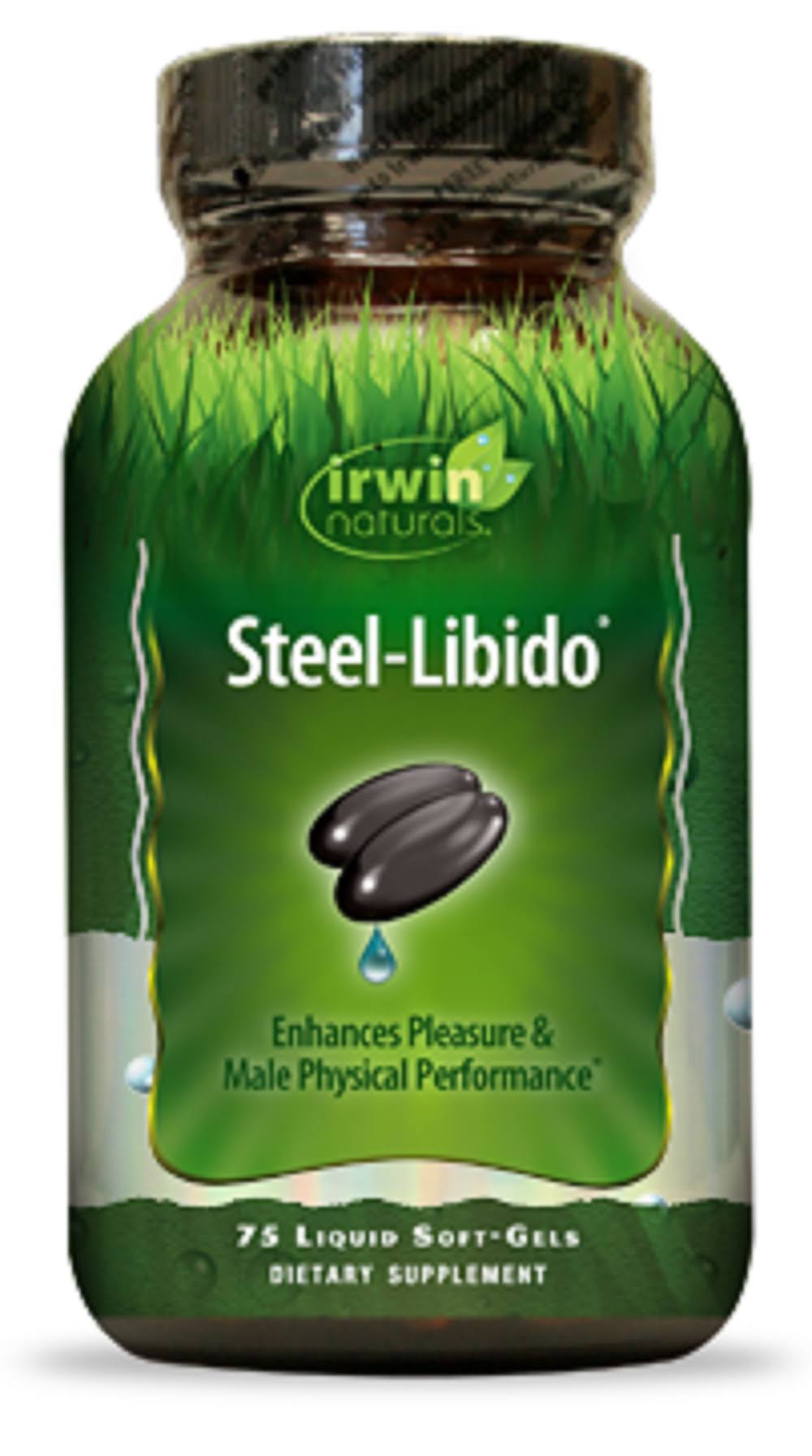 Irwin Naturals Steel Libido Liquid Soft Gels - 75 Softgels