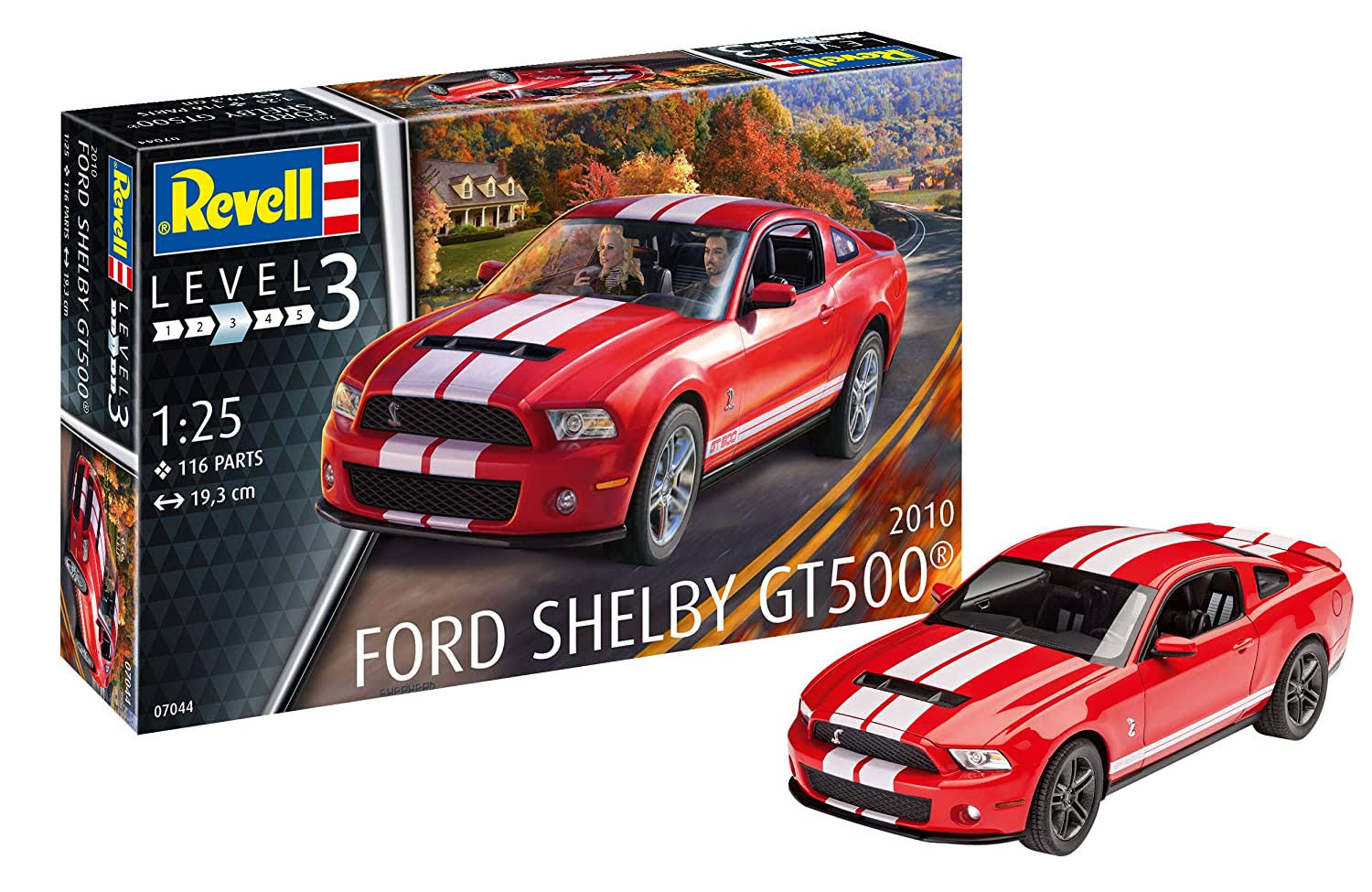 Revell 07044 Ford Shelby GT500 Diecast - 1/25 Scale
