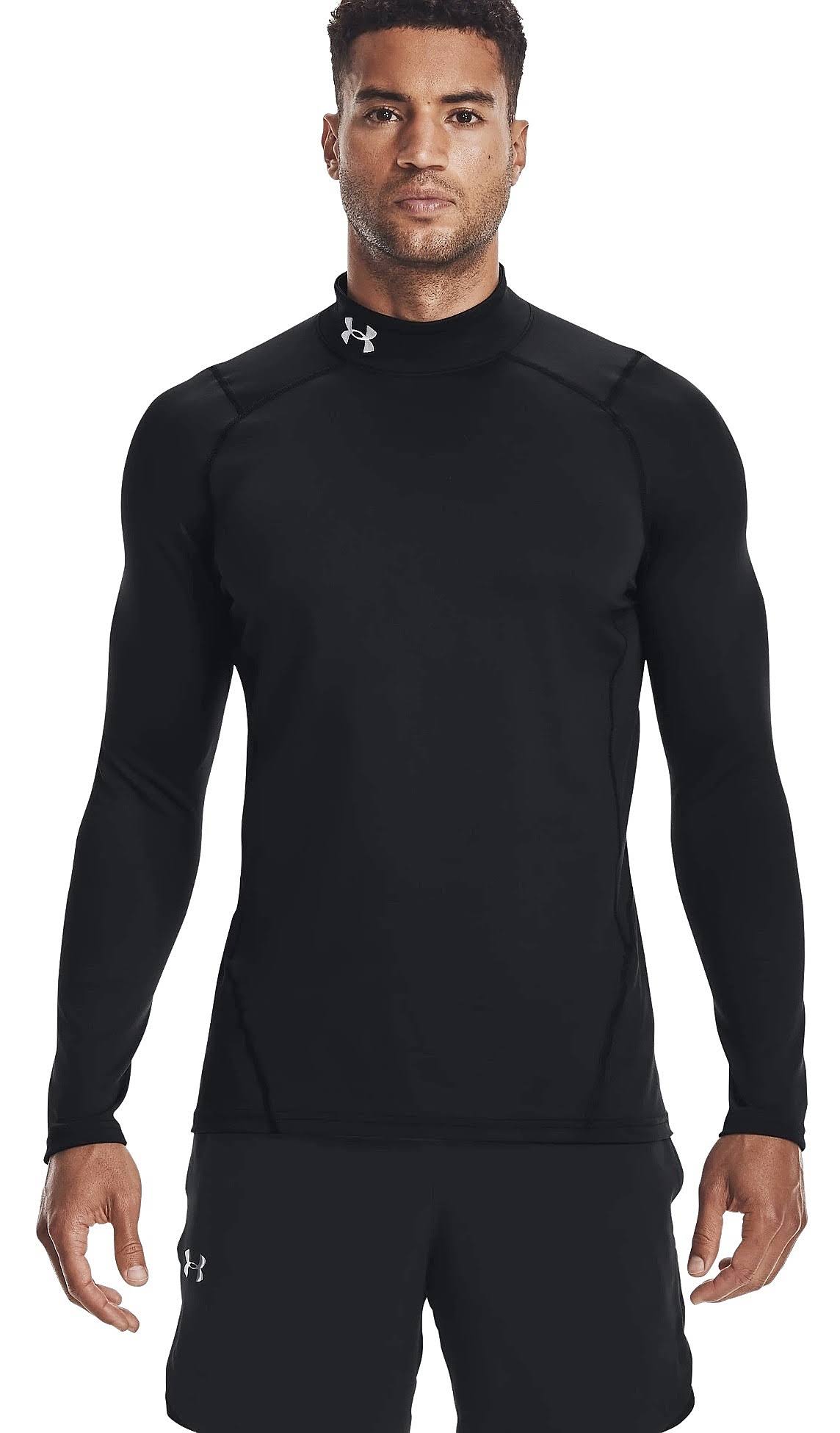 Under Armour ColdGear LS Fitted Mock Black XL