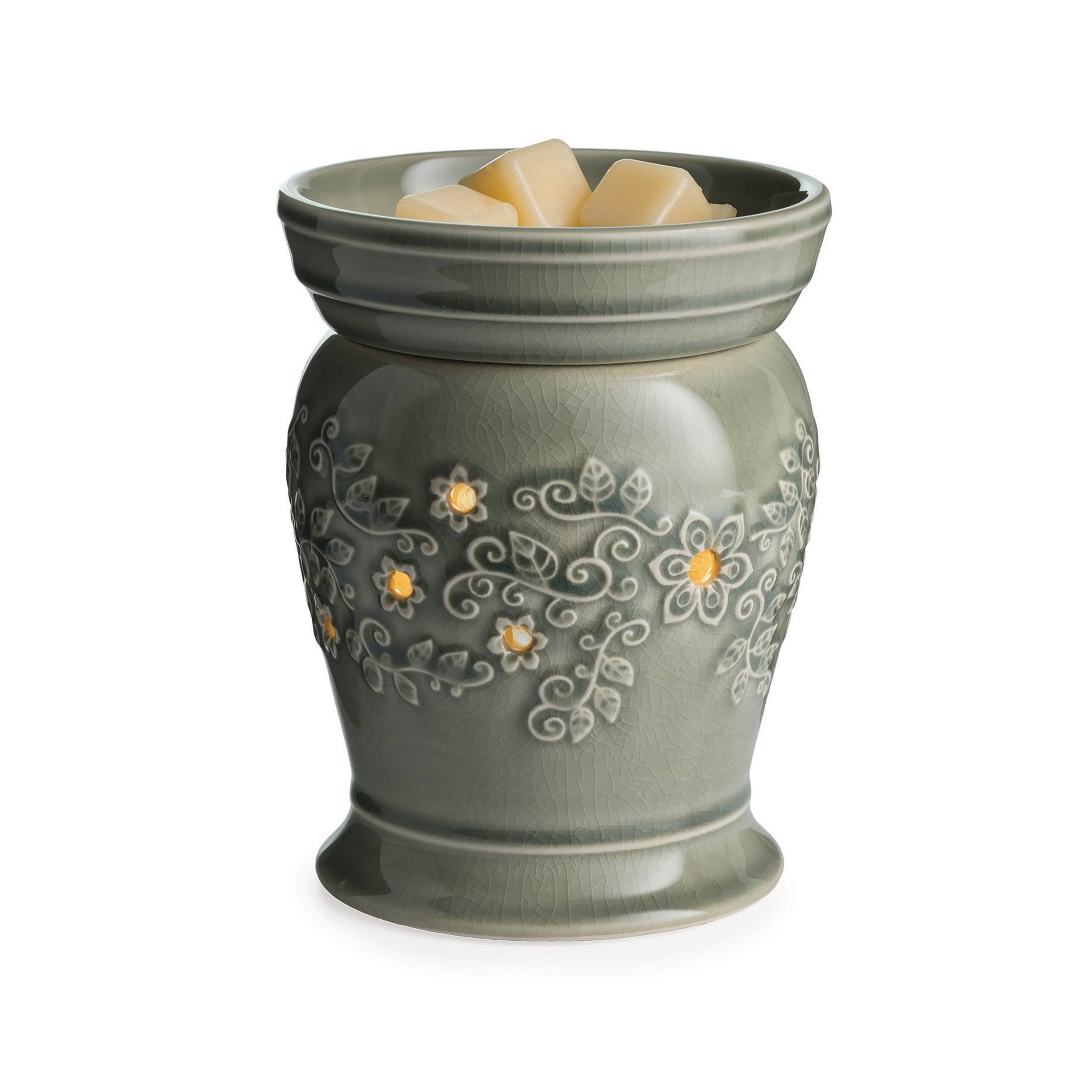 Candle Warmers Etc. Perennial Illumination Fragrance Warmer | Decor | Delivery Guaranteed | Free Shipping On All Orders | Best Price Guarantee
