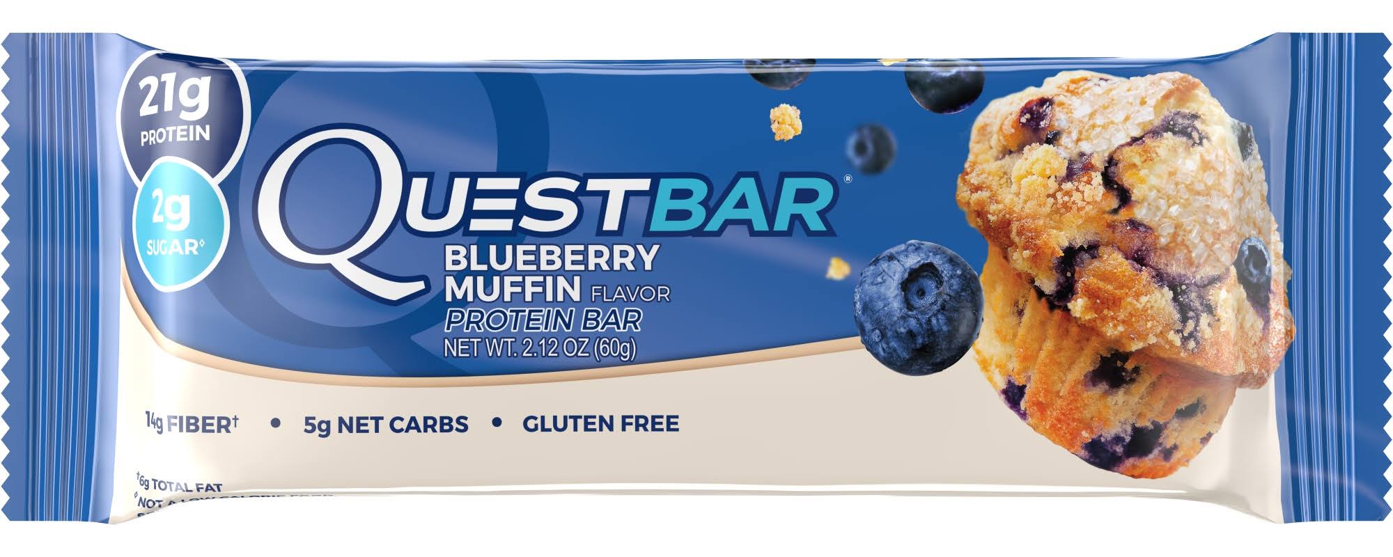 Quest Oatmeal - Blueberry Muffin, 21g