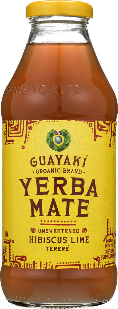 Guayaki Organic Yerba Mate Sparkling Cranberry Pomegranate 12 fl oz