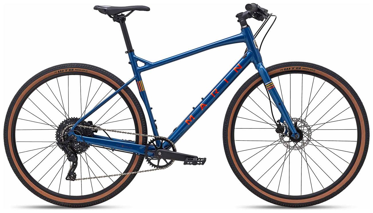Marin DSX 2022 Gravel Road Bike - Blue / Orange