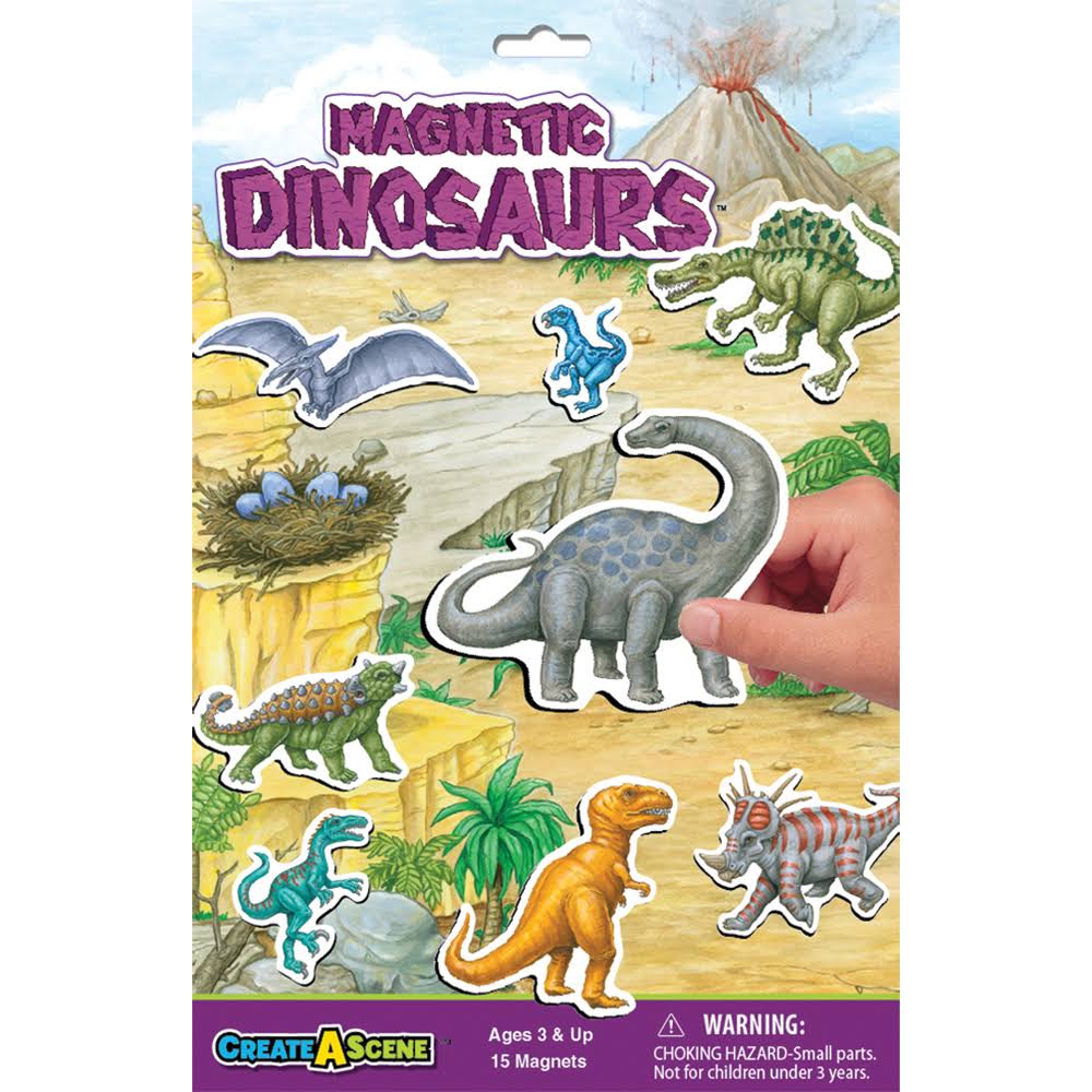Create-A-Scene Magnetic Playset - Dinosaurs 2