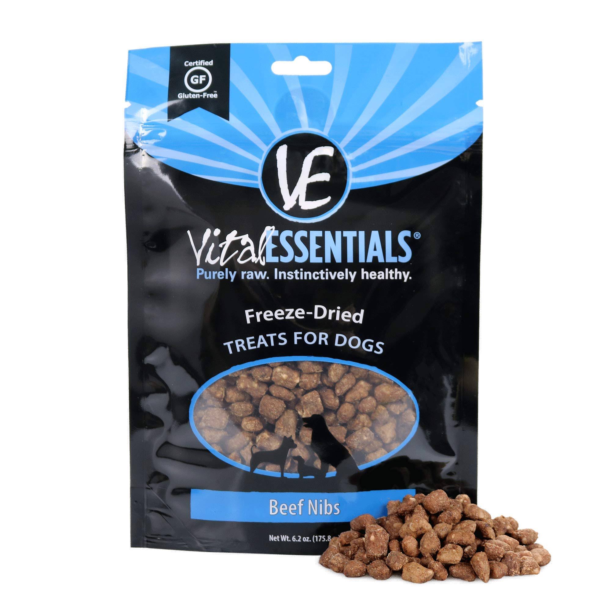 Vital Essentials Beef Nibs Freeze Dried Dog Treats / 6.2 oz