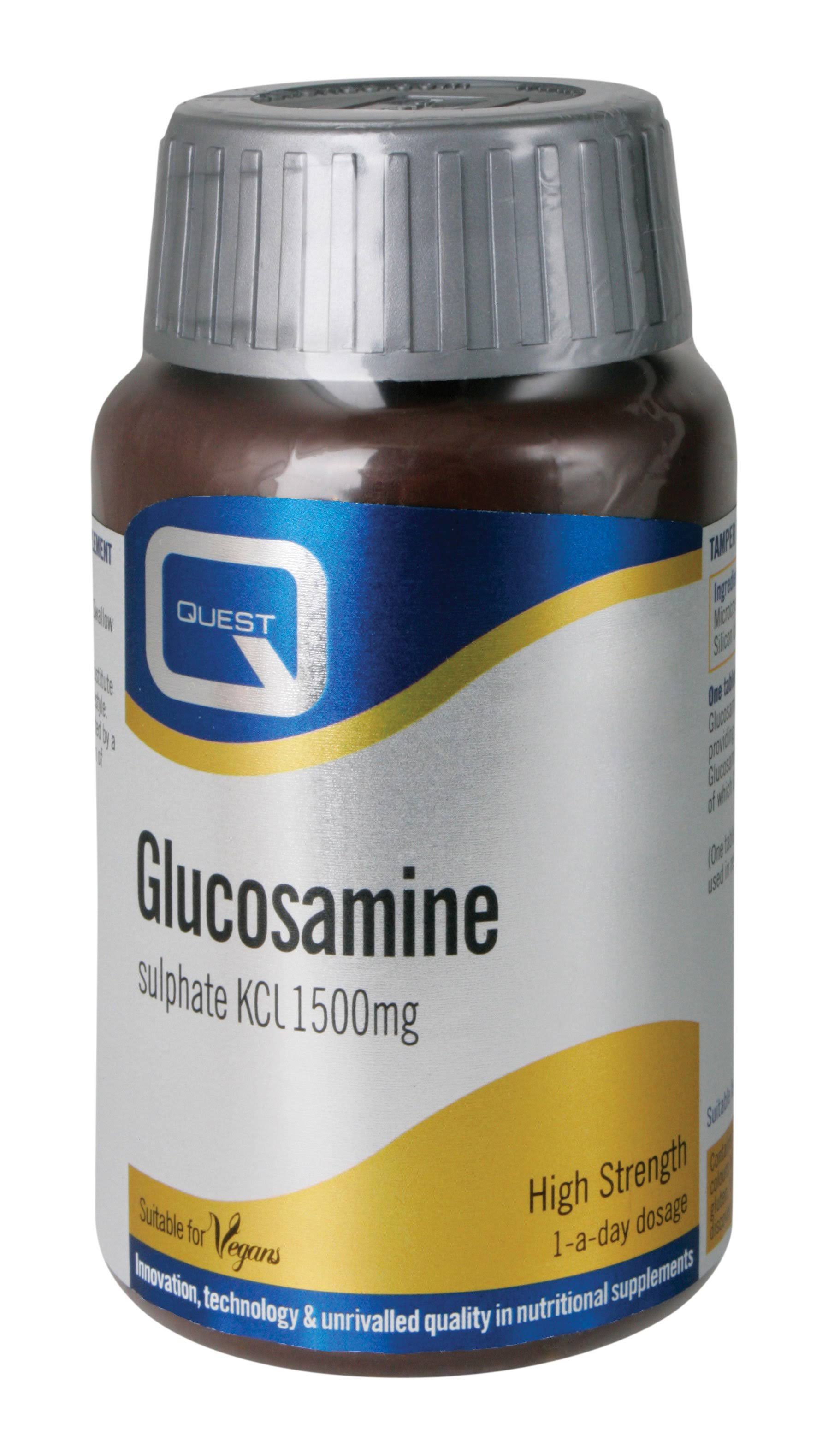 Quest Glucosamine Sulphate KCL Tablet - 60 Tablets