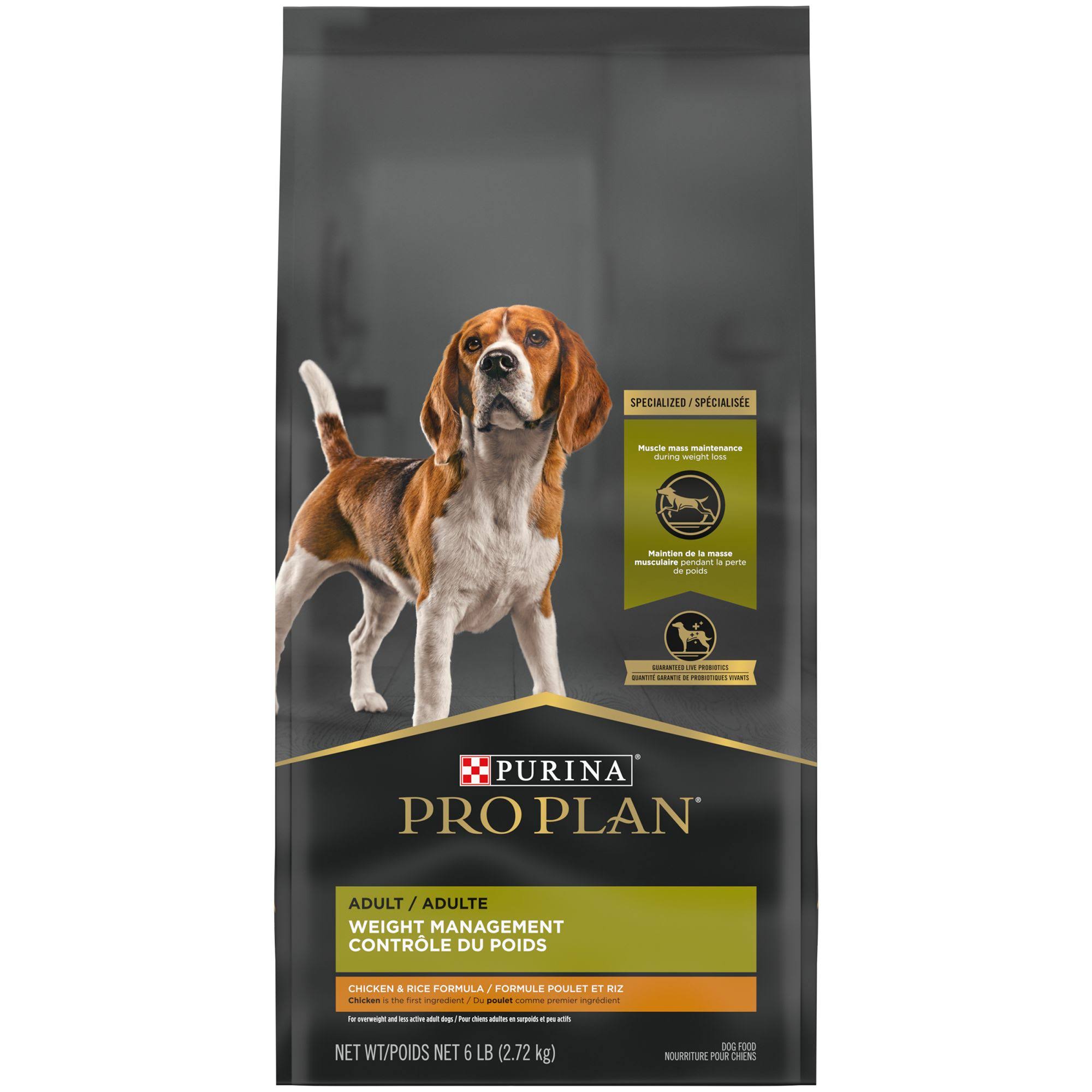 Purina Pro Plan Focus Weight Management Formula Dry Dog Food - 6lbs