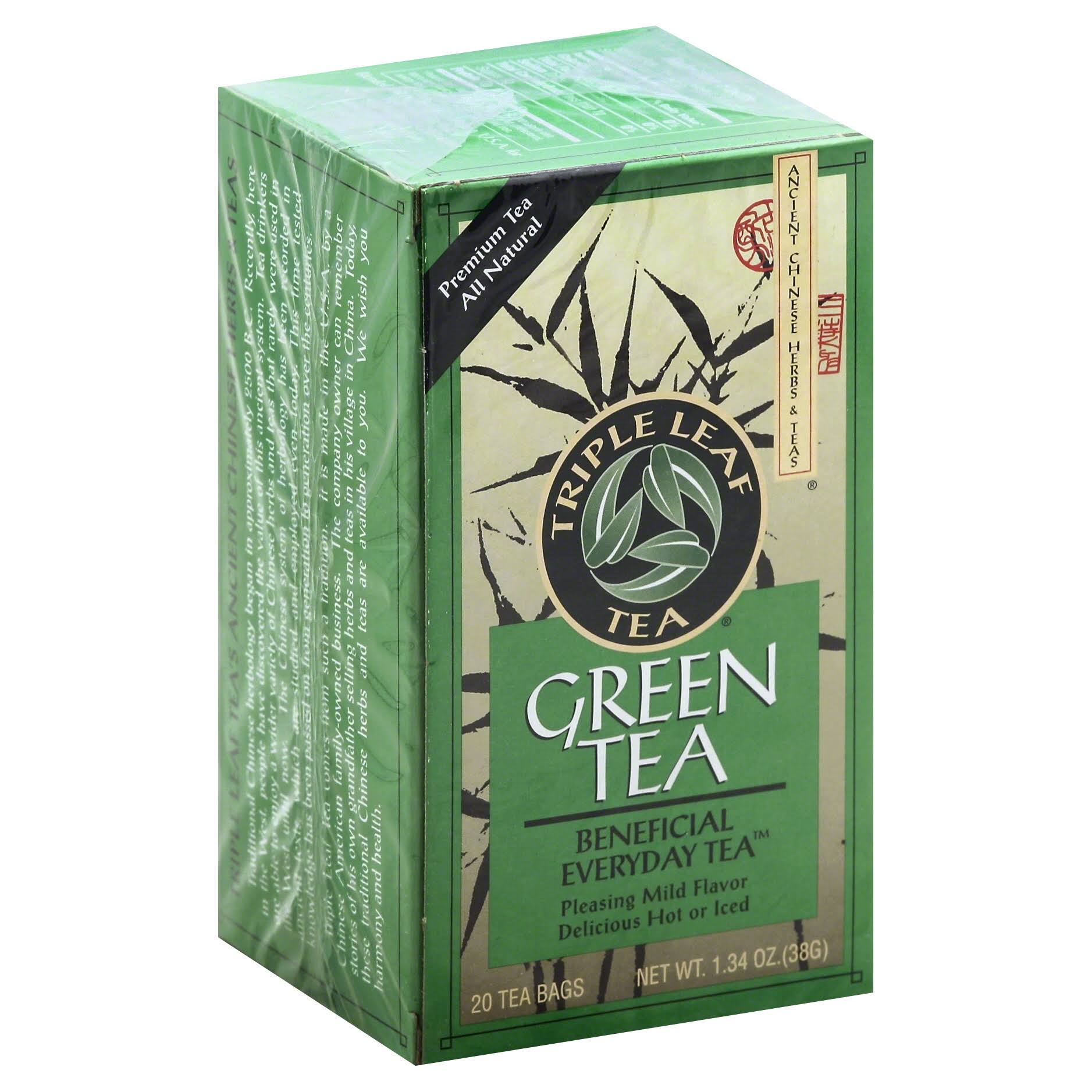 Triple Leaf Tea Green Tea - 20 Tea Bags