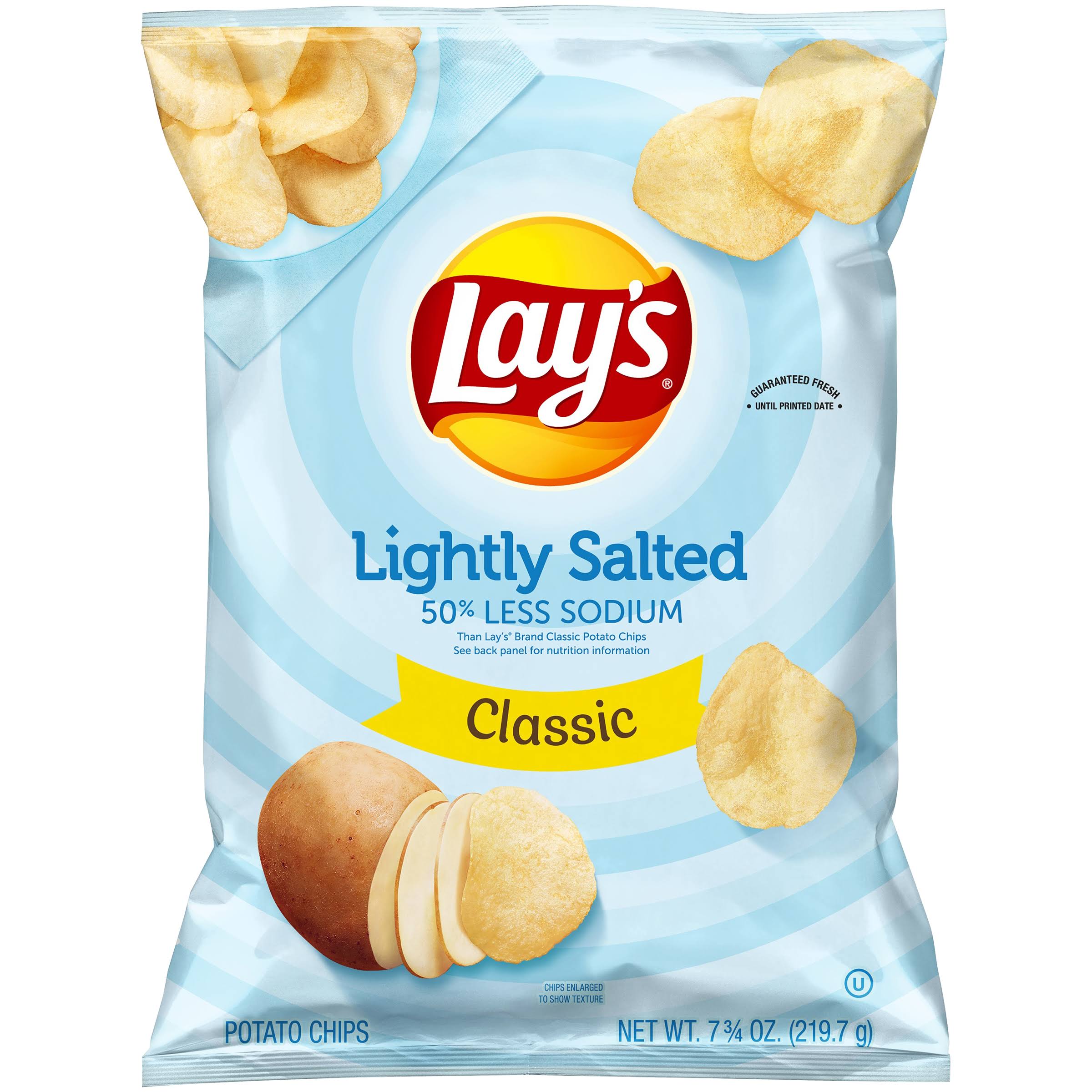 Lay's Potato Chips - 219.7g, Lightly Salted