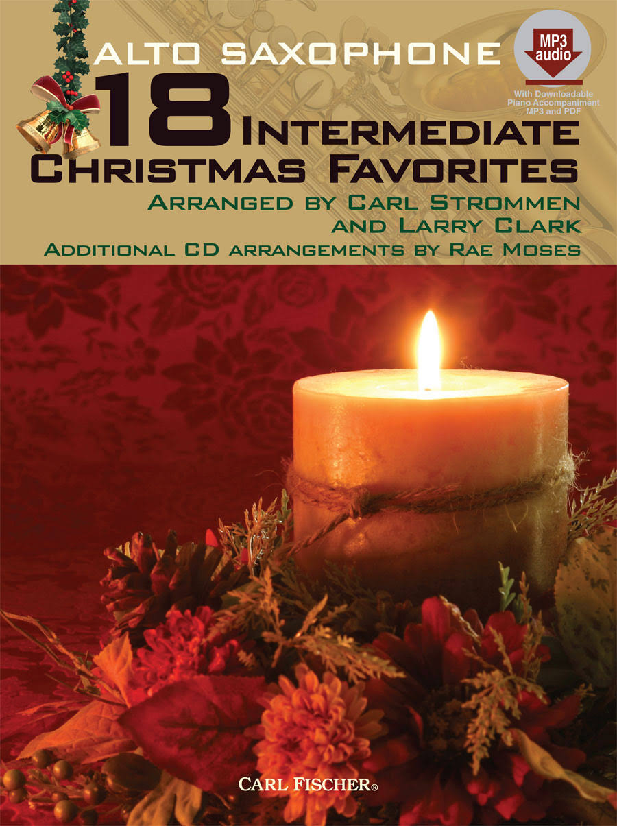 Carl Fischer 18 Intermediate Christmas Favorites - Alto Saxophone-Book