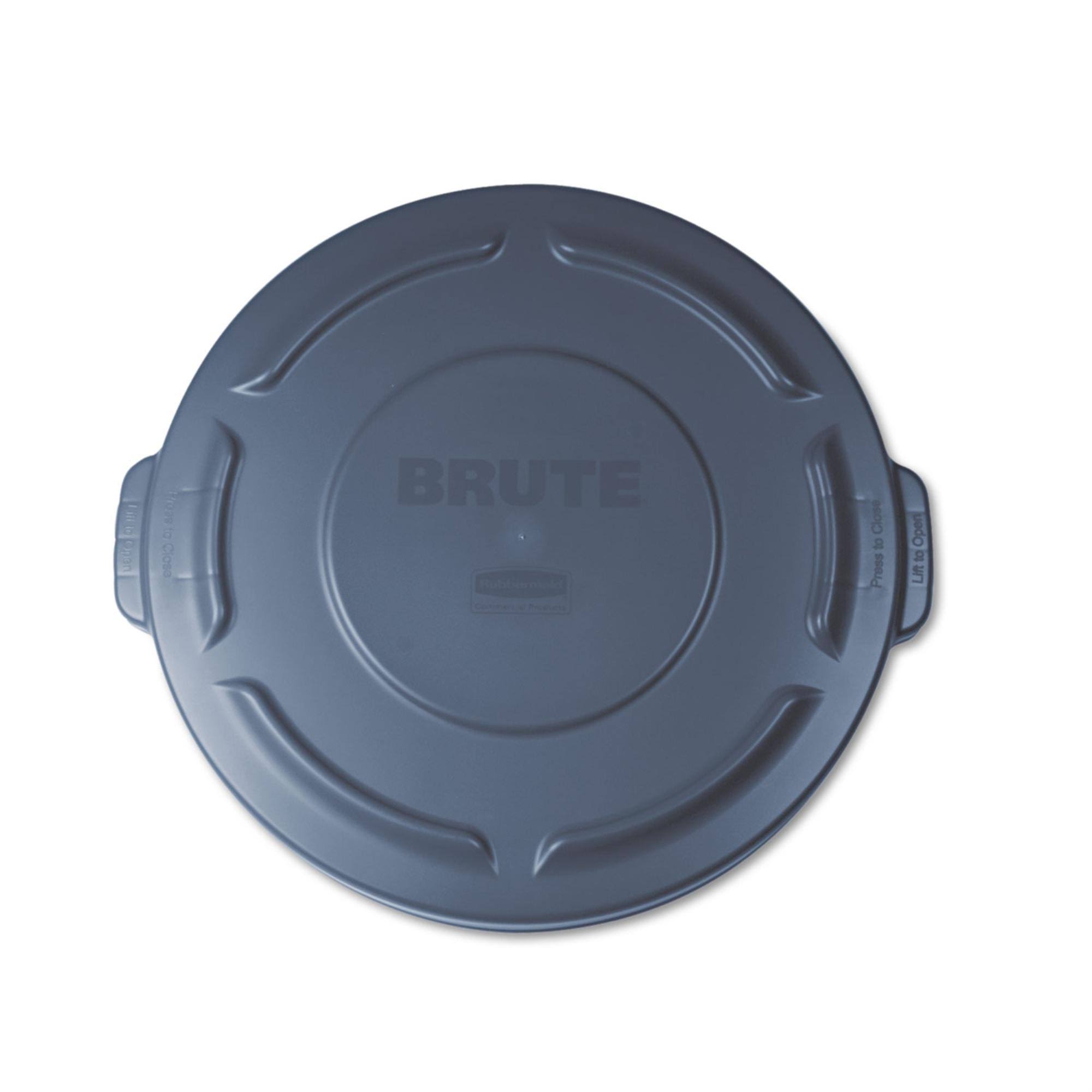 Rubbermaid Round Brute Lid - 19 7/8 in, Gray