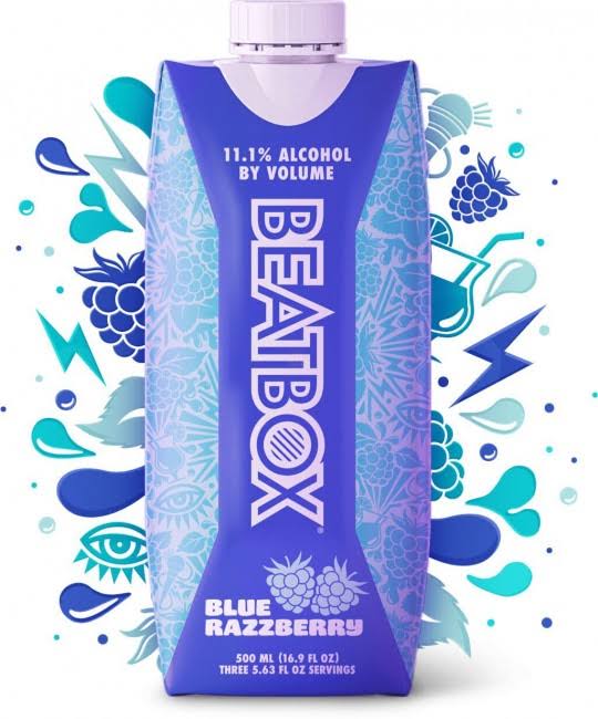 Beatbox Beverages Blue Razzberry Lemonade - 500ml