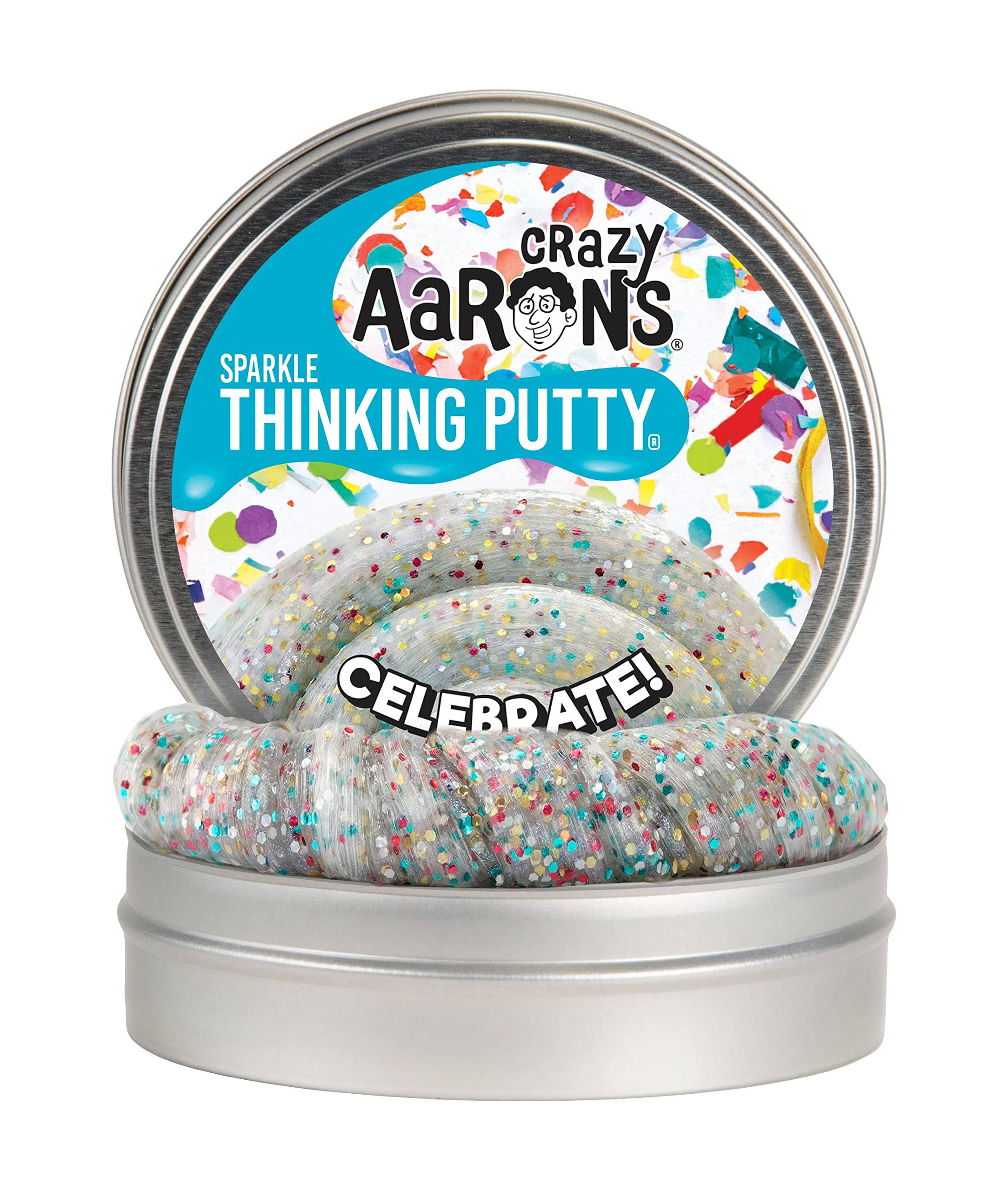 Crazy Aaron's CELEBRATE! Thinking Putty