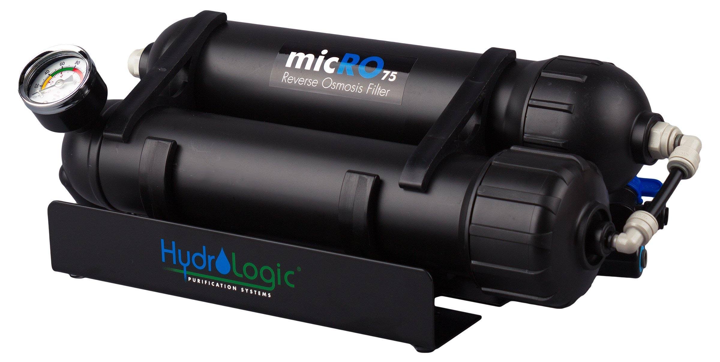 Hydro-Logic Compact Portable Reverse Osmosis Filter - 75 GPD