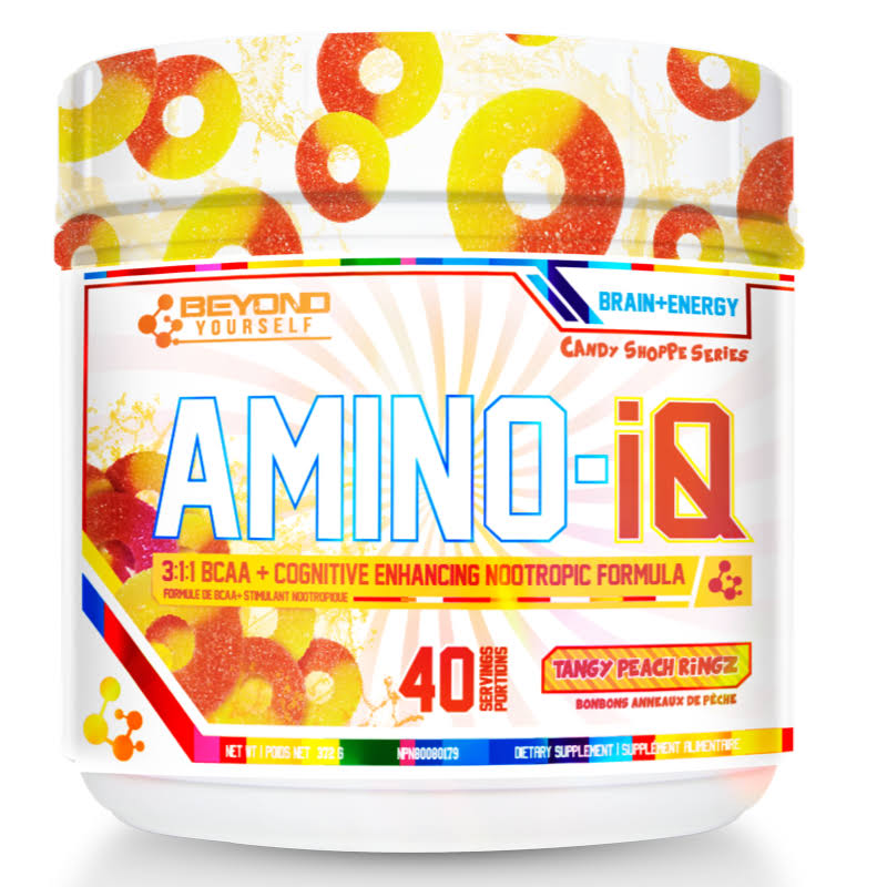 Beyond Yourself Amino IQ 40 Servings / Tangy Peach Ringz