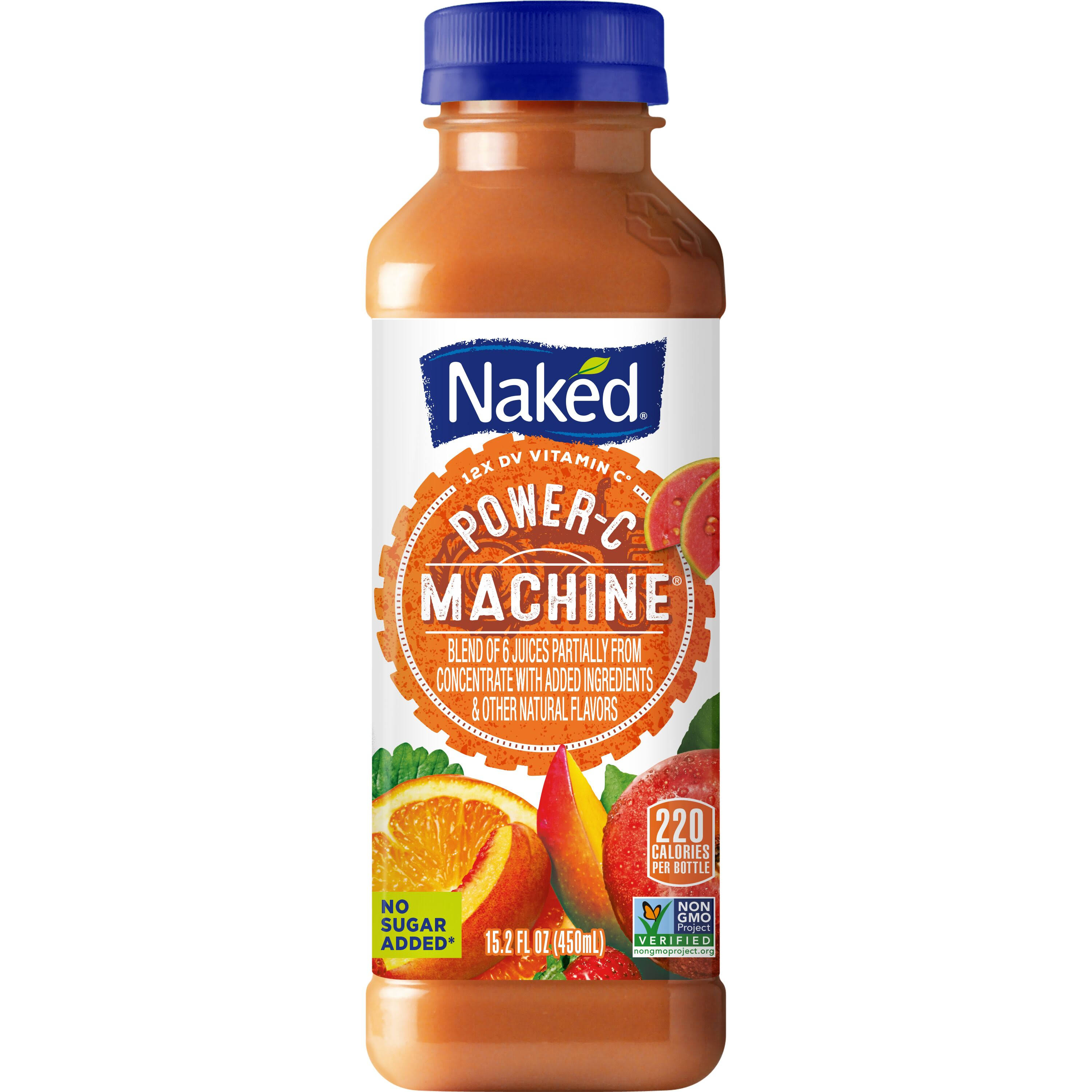 Naked Juice Power C Machine 100 Percent Juice Smoothie - 15.2oz