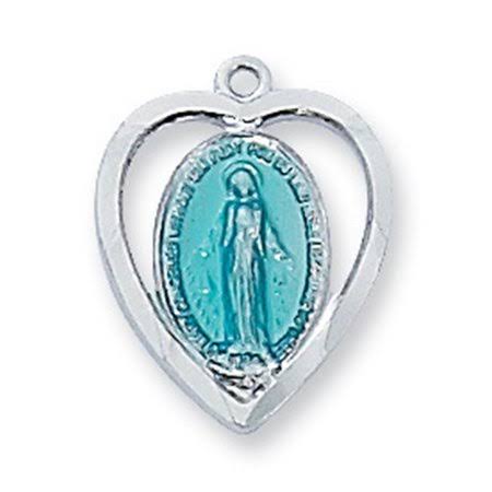 Miraculous Medal on 18" Chain