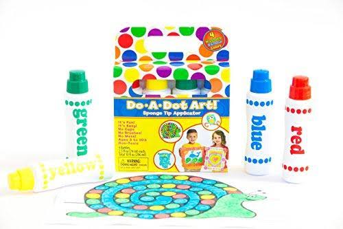 Do A Dot Art Rainbow 4 Pack Washable Dot Markers, The Original Dot Mar