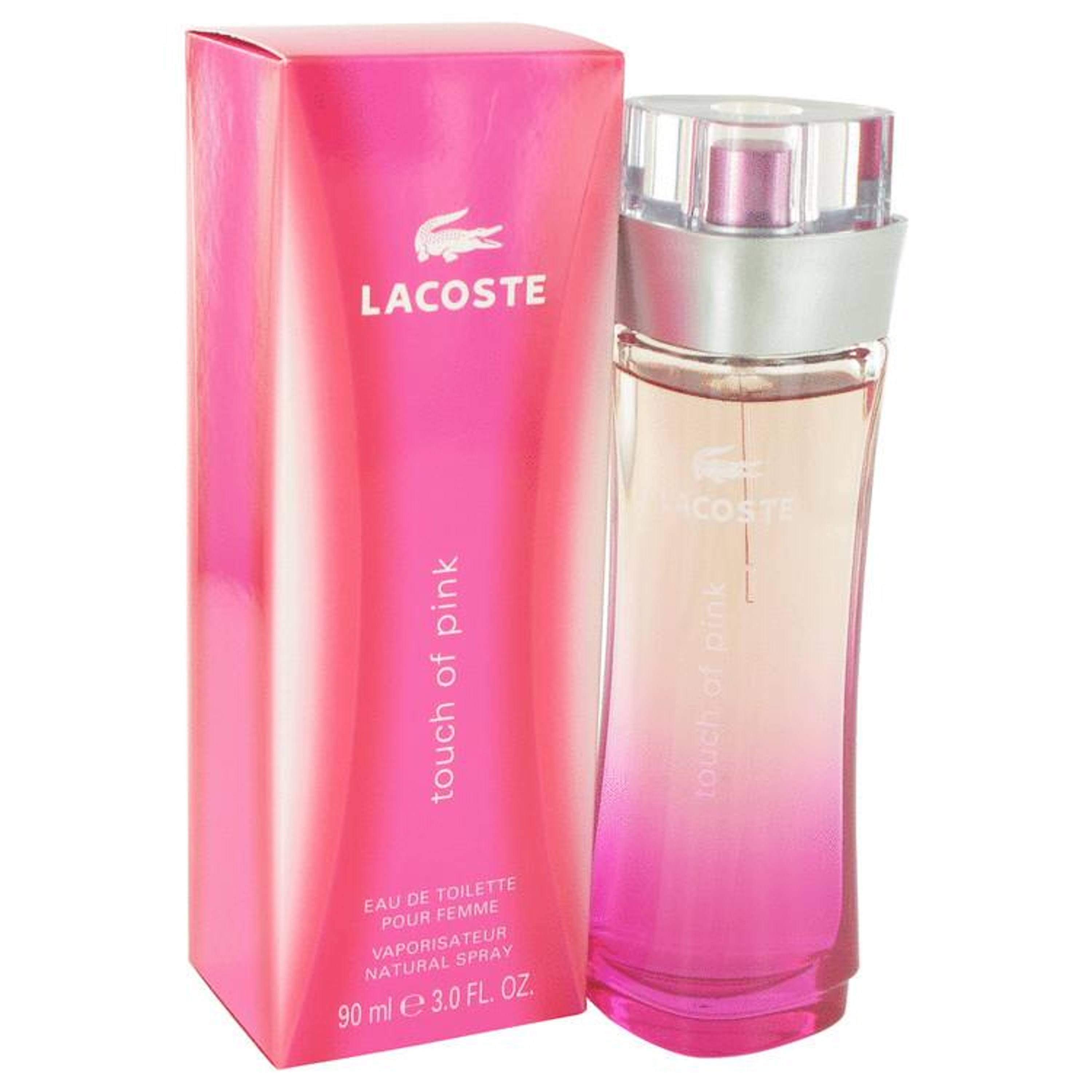 Lacoste Touch of Pink for Women Eau De Toilette Spray - 90ml