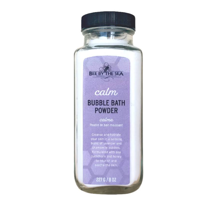 Bee by the Sea: Bubble Bath Powder Calm (Lavender & Chamomile)