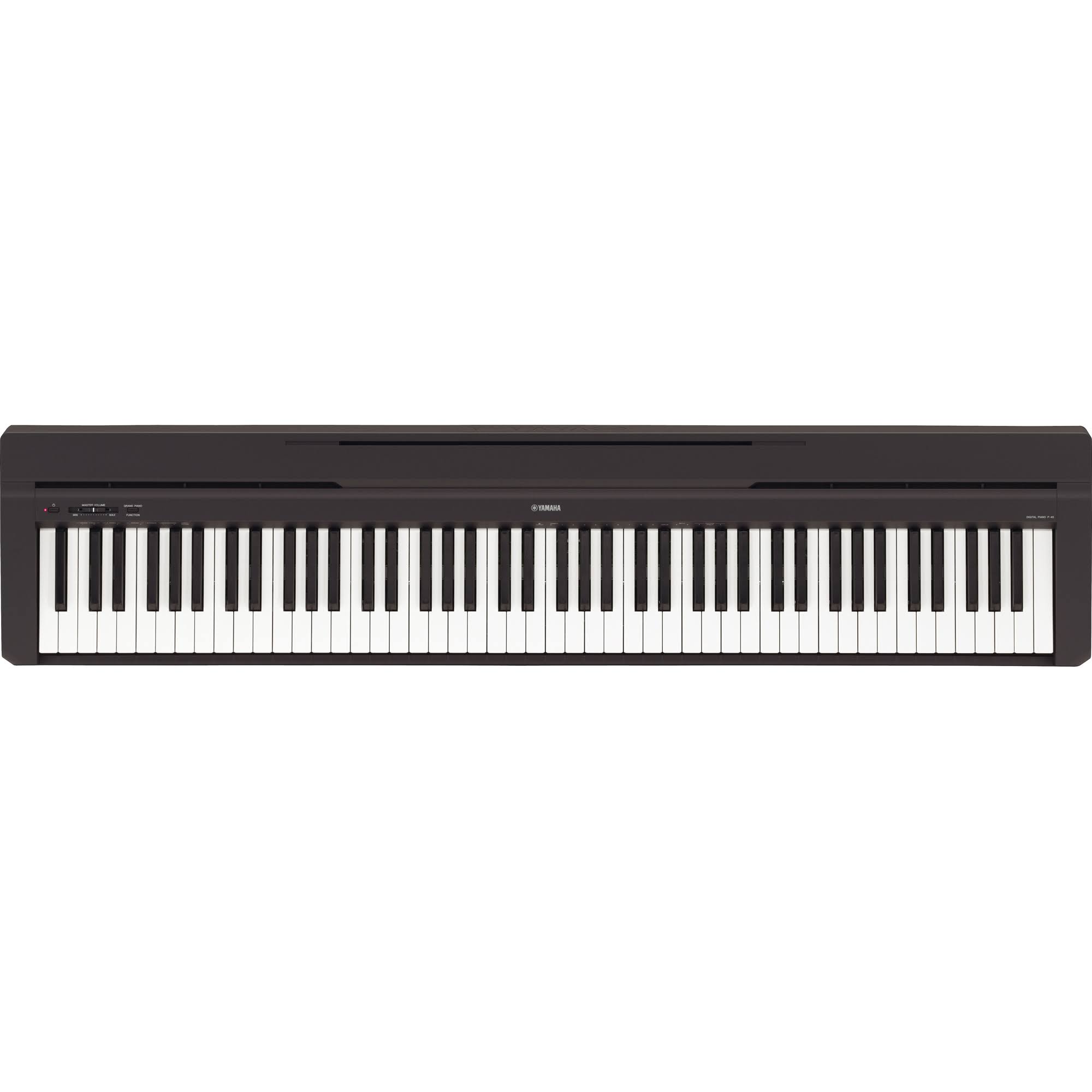 Yamaha P-45 Weighted Action Digital Piano - Black, 88 Key