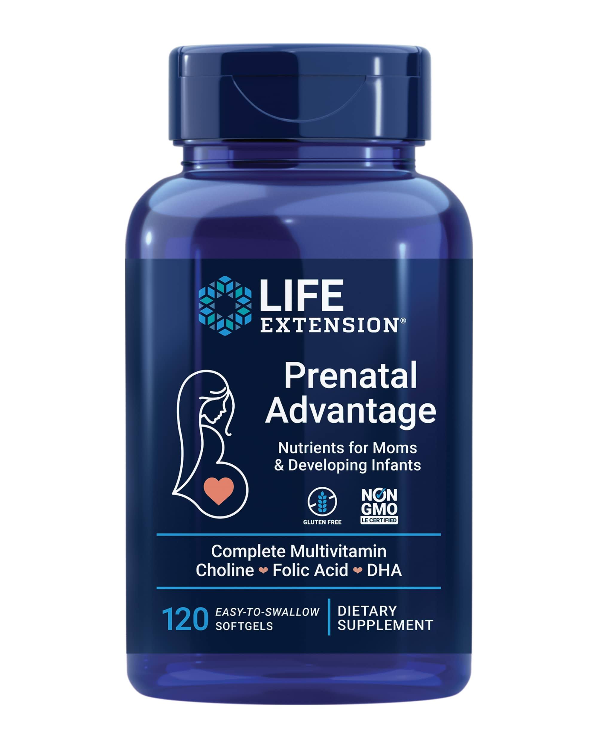 Life Extension Prenatal Advantage x 120 Softgels