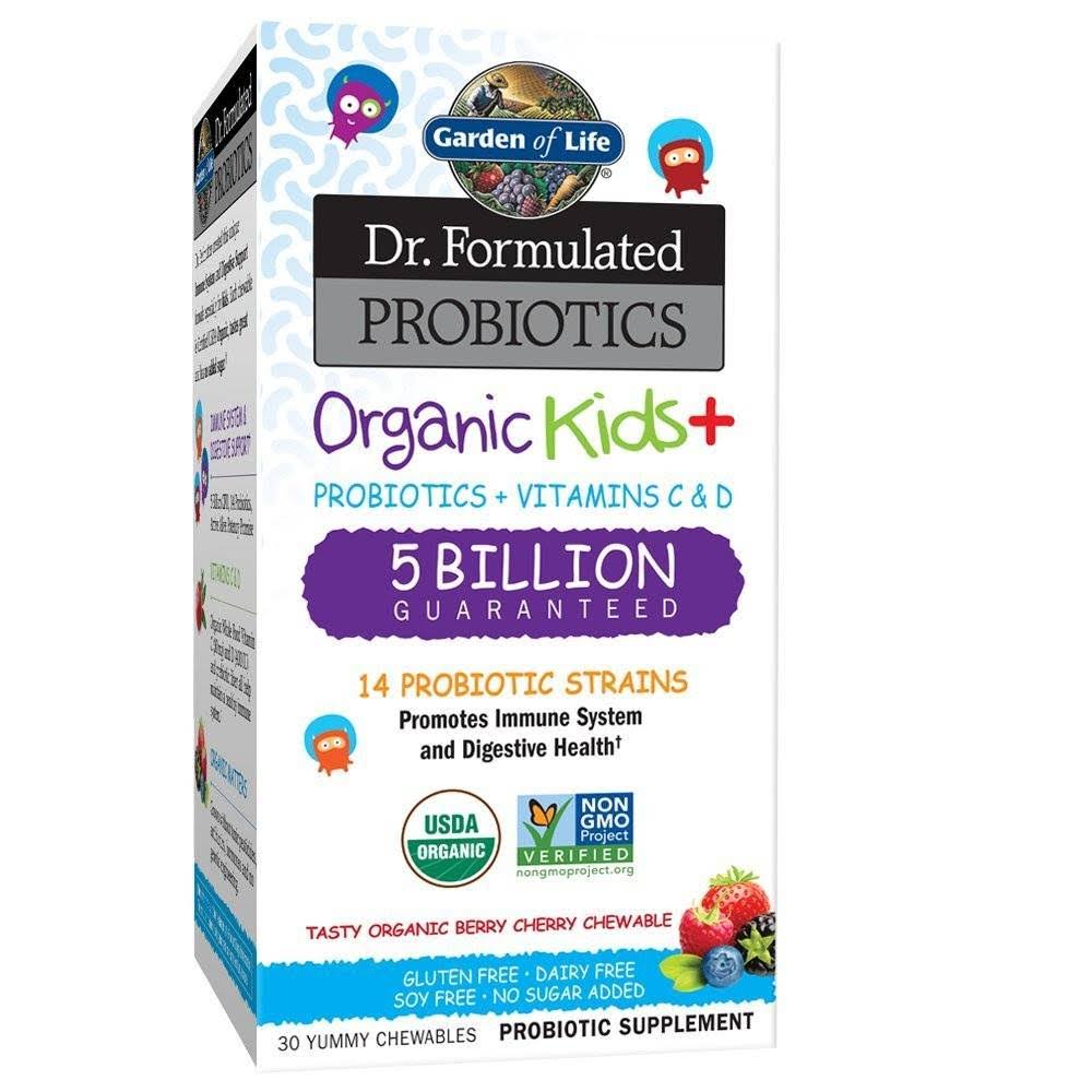 Garden of Life Dr. Formulated Probiotics Organic Kids Plus