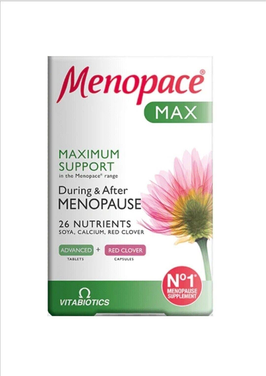 Vitabiotics Menopace Max Dual Pack - 84pk