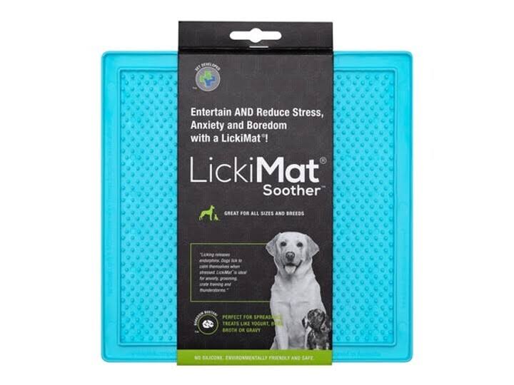 LickiMat Soother Dog Turquoise