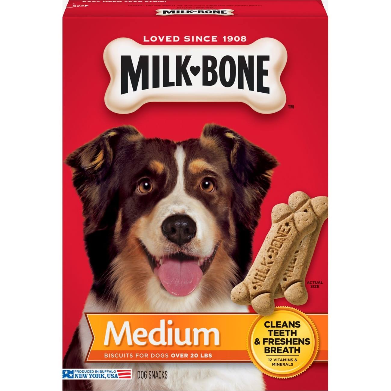 Milk-Bone Original Dog Treats - for Medium Dogs, 24oz