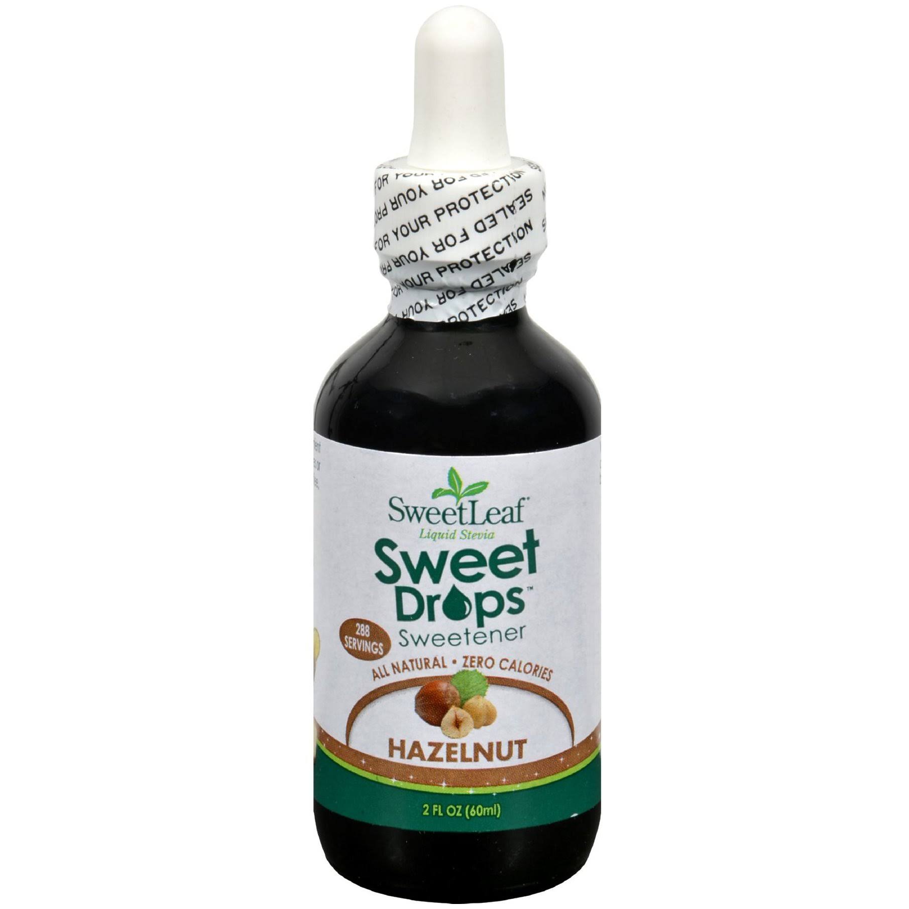 SweetLeaf Sweet Drops Liquid Stevia - Hazelnut, 2oz