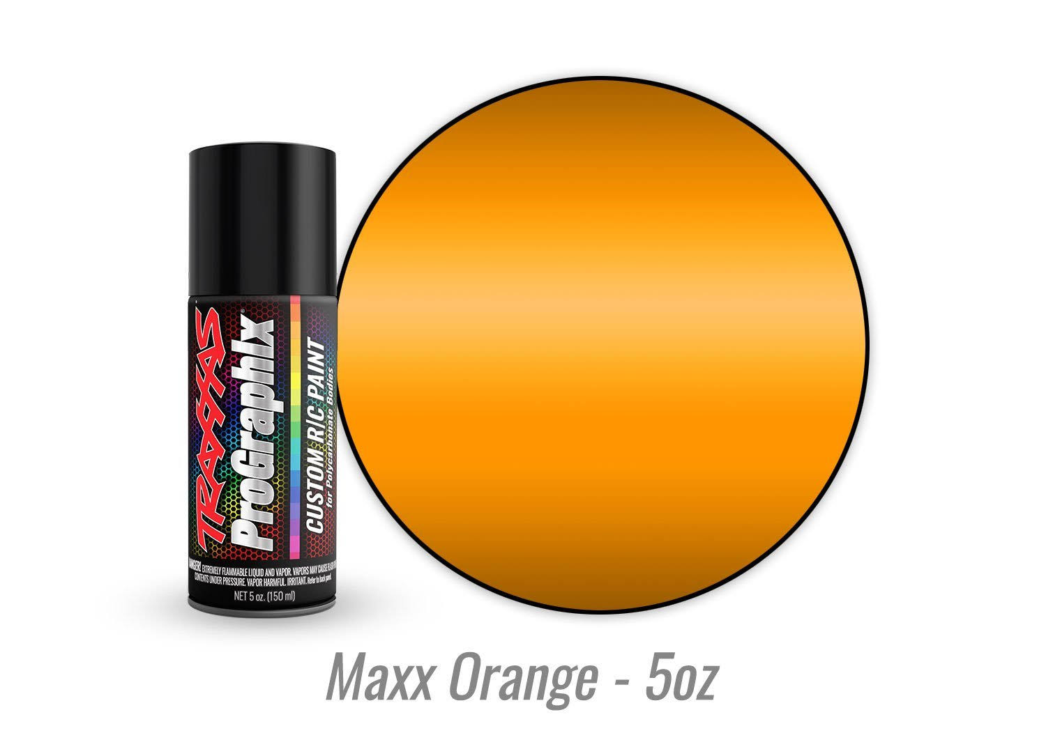 Traxxas 5051 - Body Paint, ProGraphix, Maxx Orange (5oz)