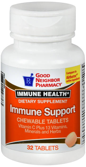 GNP Immune Support, 32 Citrus Chewable Tablets