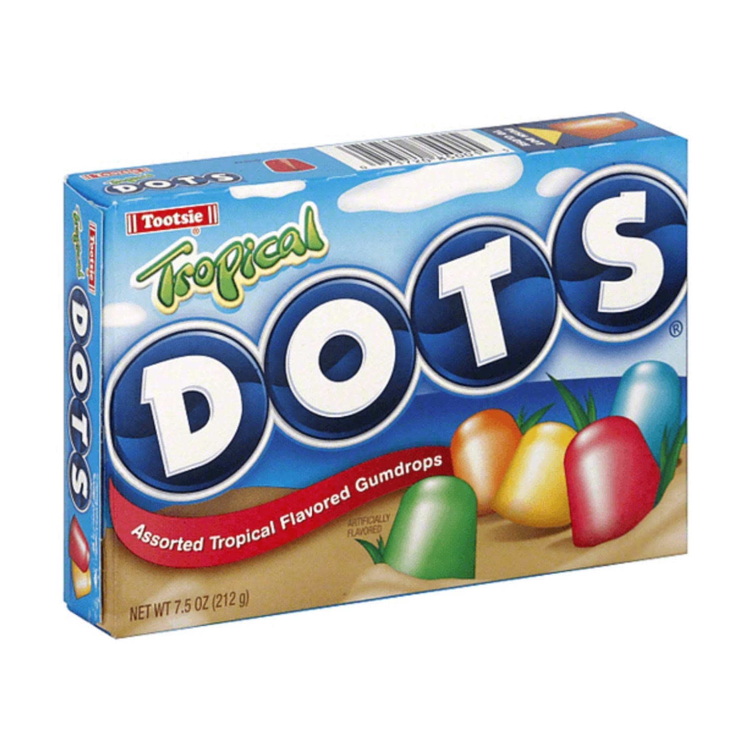 Tropical Dots Assorted Flavor Gumdrops, 6.5 oz