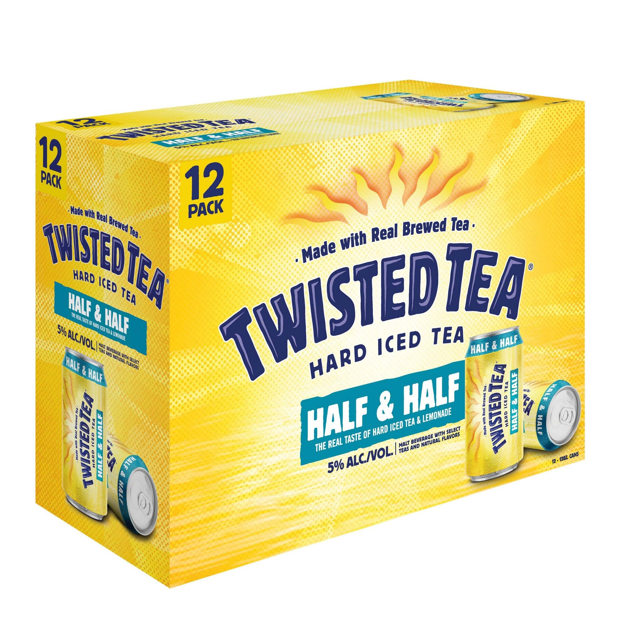 Boston Half and Half Twisted Tea - 12pk, 12oz